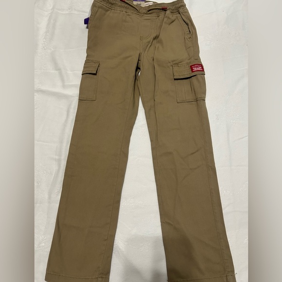 Levi’s youth cargo pants size 10 NWT tan - Picture 2 of 6